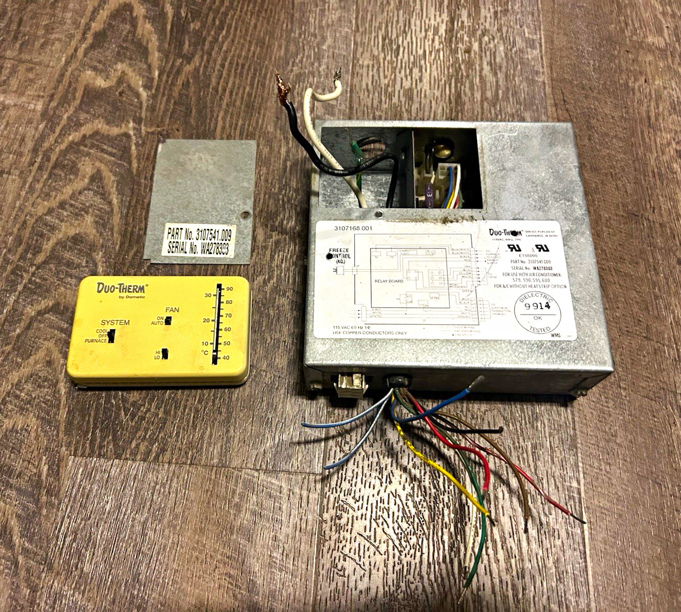 Duo-Therm Relay Board 115VAC 1Ph 6A for Dometic Air Conditioner 3107541.009 Duo-Therm Relay Board 115VAC 1Ph 6A for Dometic Air Conditioner 3107541.009
