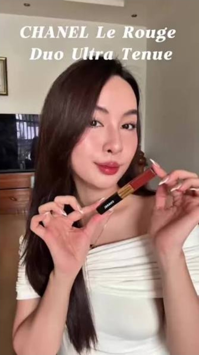 Chanel le Rouge Duo Ultra Tenue-196 - Red brown Chanel le Rouge Duo Ultra Tenue-196 - Red brown