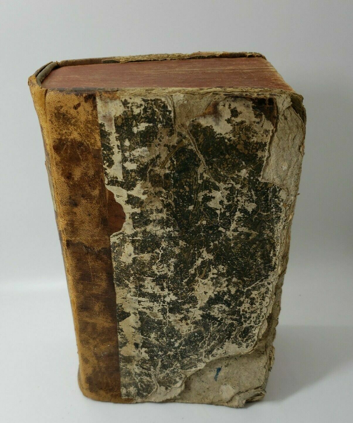 Antique 1798 German Latin Dictionary Lexicon Antique 1798 German Latin Dictionary Lexicon