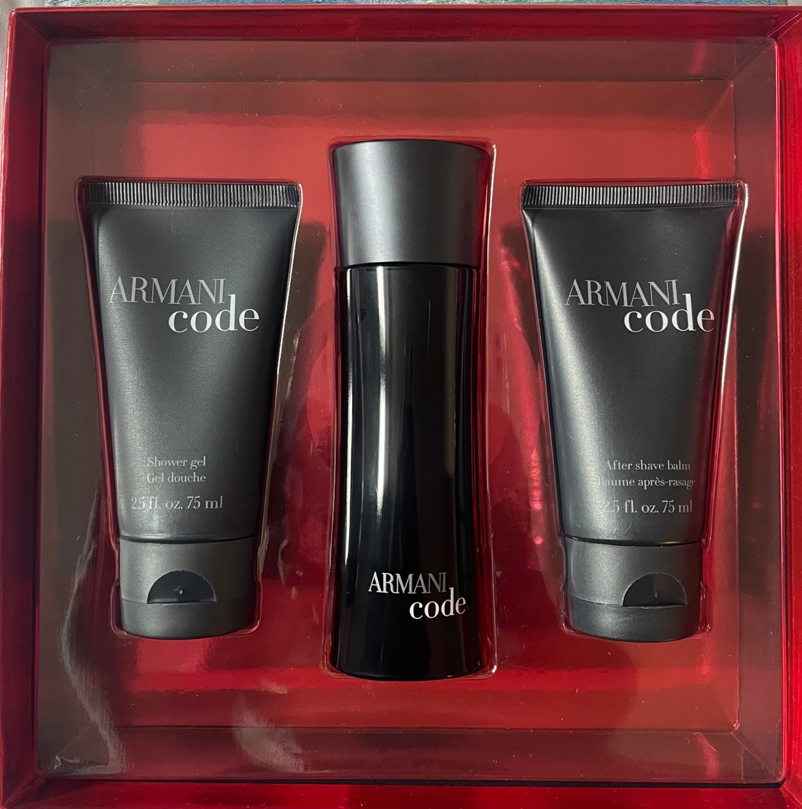🟢2011 Vintage Giorgio Armani Code EDT Set  #38H204  75 ML /2.5 OZ First Formula