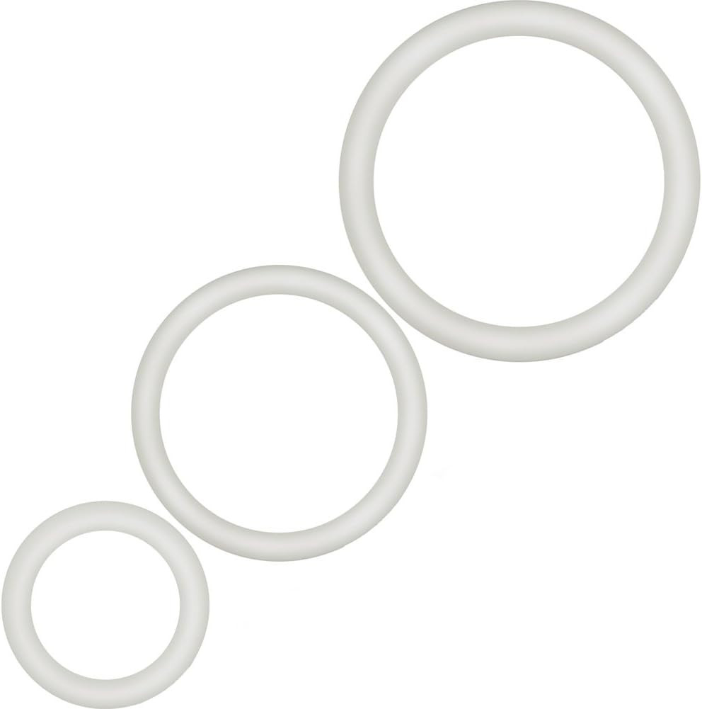 Blush Performance VS4 Cock Rings Set - Glow in the Dark - Soft Stretchy Silicon Blush Performance VS4 Cock Rings Set - Glow in the Dark - Soft Stretchy Silicon