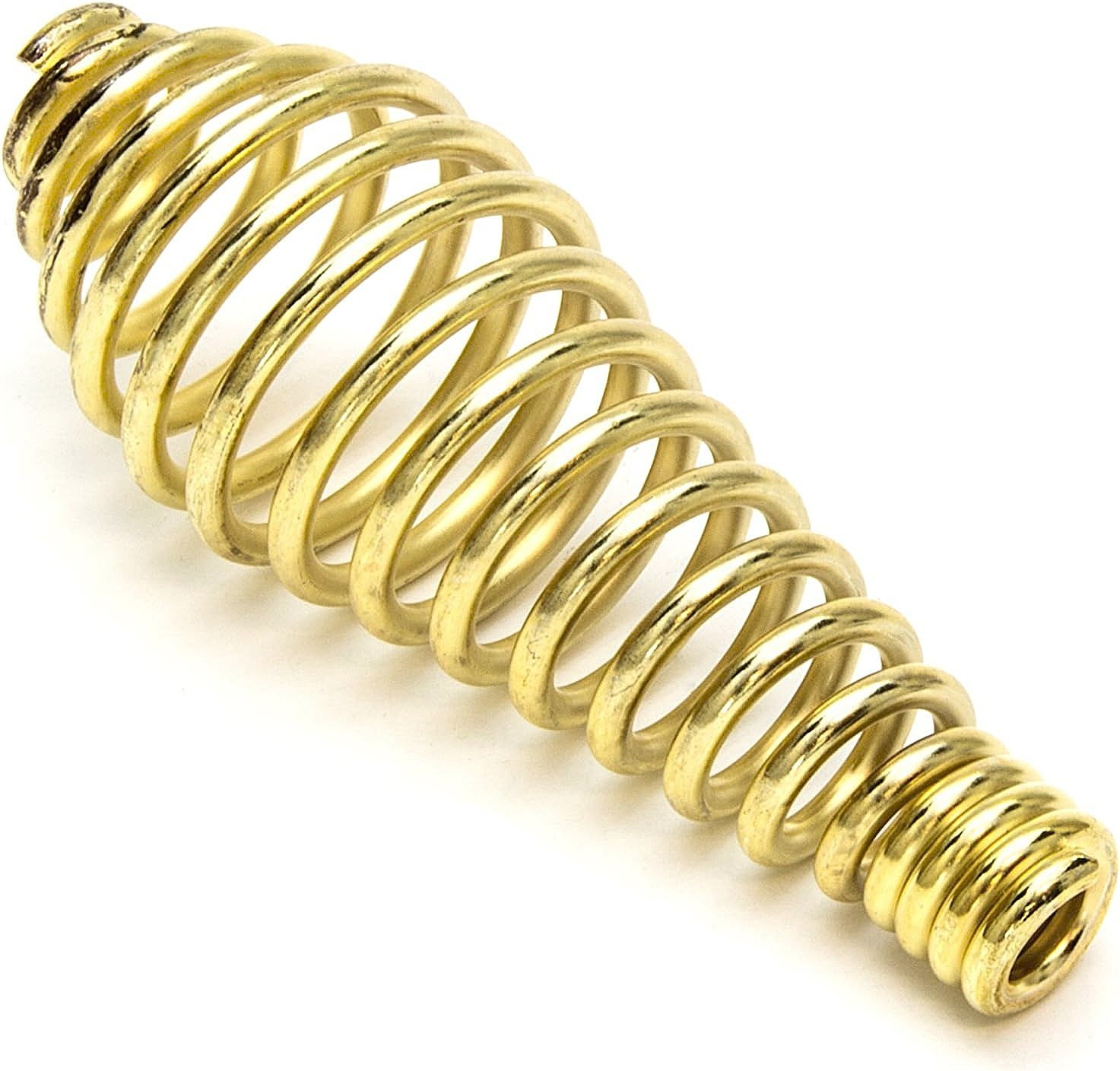 Spring Stove Handle - Brass Finish - Heat Resistant - approx. 1/2\ Spring Stove Handle - Brass Finish - Heat Resistant - approx. 1/2\