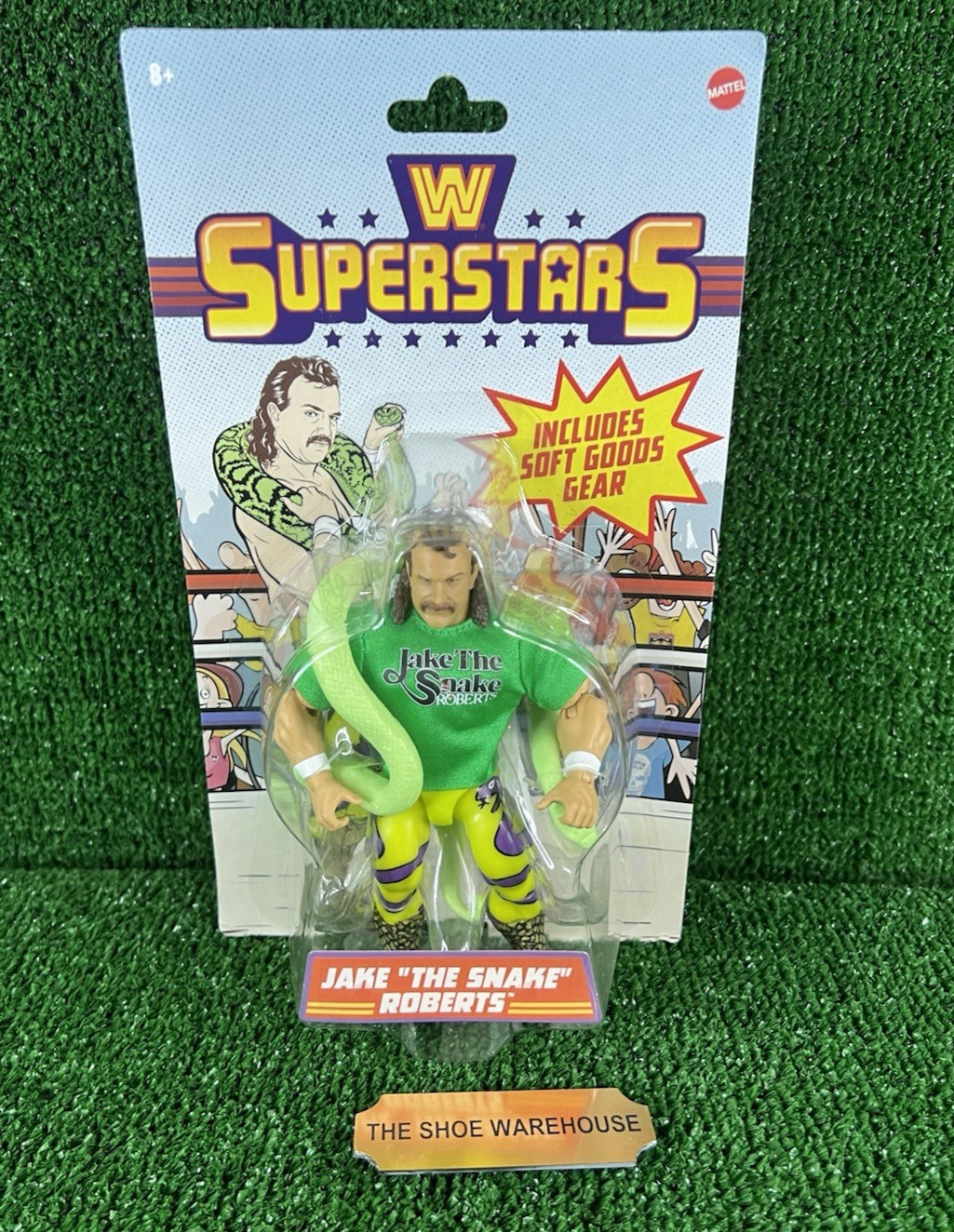 WWE Superstars Jake The Snake Roberts Action Figure Series 13 CHASE BRAND NEW WWE Superstars Jake The Snake Roberts Action Figure Series 13 CHASE BRAND NEW
