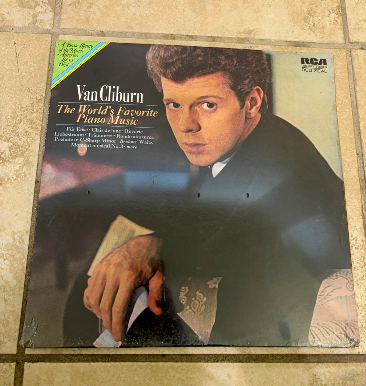 Van Cliburn World\'s Favorite Piano Music LP Sealed RCA Red Seal LSC-3323 Vinyl