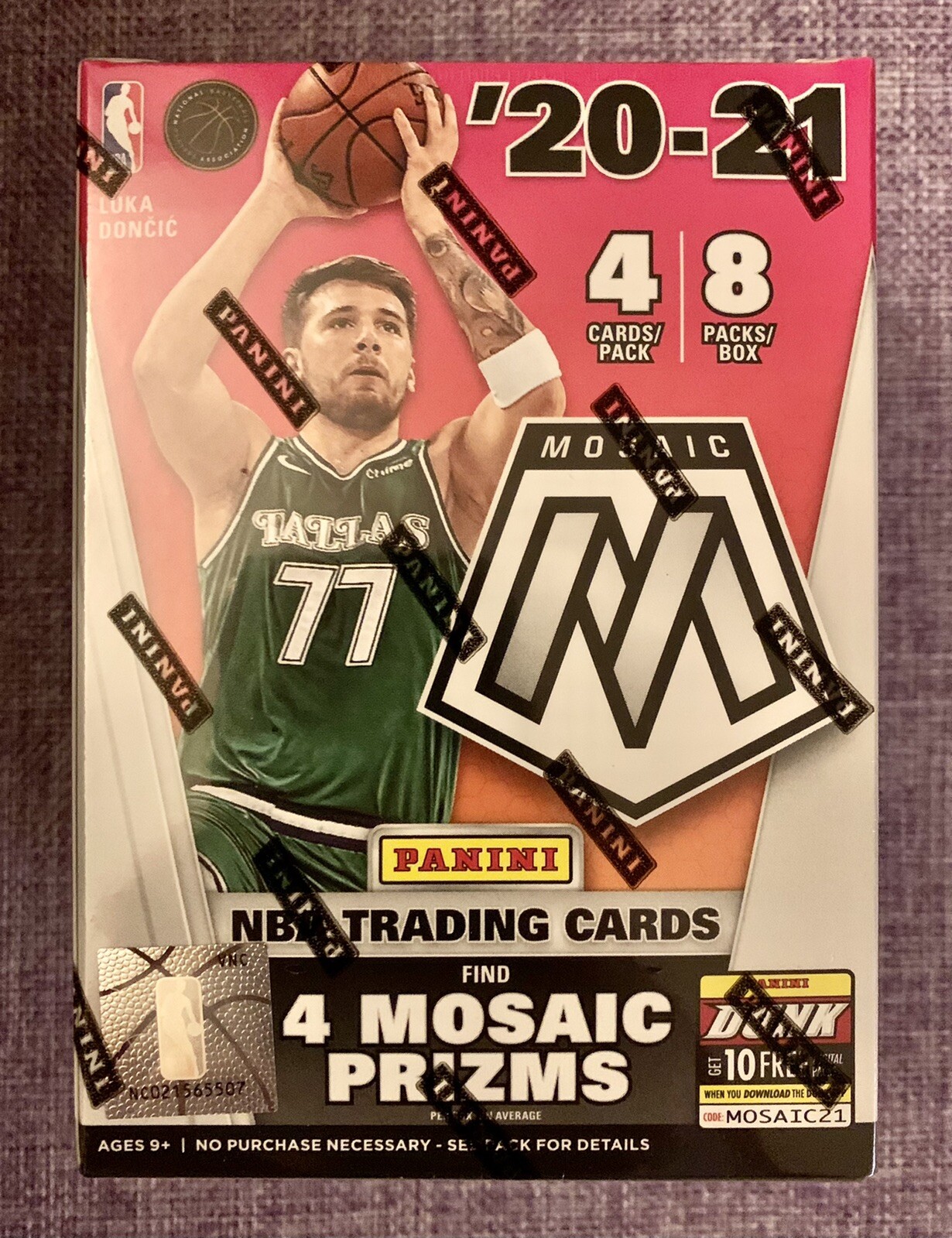 2020-21 Panini Mosaic NBA Basketball Blaster Box Factory Sealed Fast Shipping