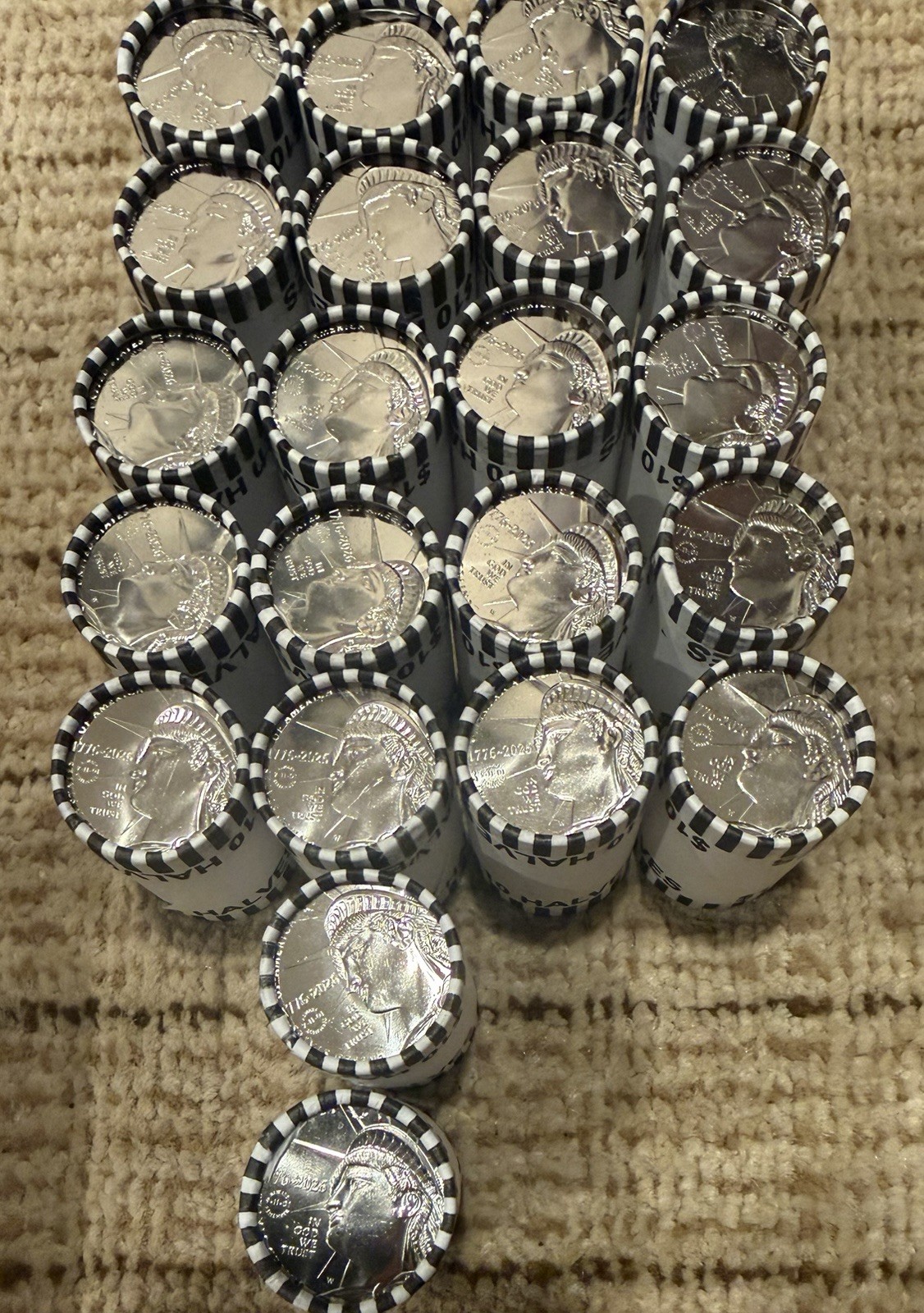 2026 West Point 9-11 Privy Half Dollar Single Ender Rolls-PRICE IS FOR 1 ROLL 2026 West Point 9-11 Privy Half Dollar Single Ender Rolls-PRICE IS FOR 1 ROLL