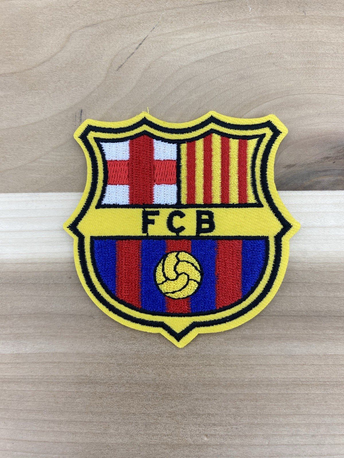 BARCELONA F.C. EMBROIDERED IRON-ON FOOTBALL/SOCCER PATCH 3” BARCELONA F.C. EMBROIDERED IRON-ON FOOTBALL/SOCCER PATCH 3”