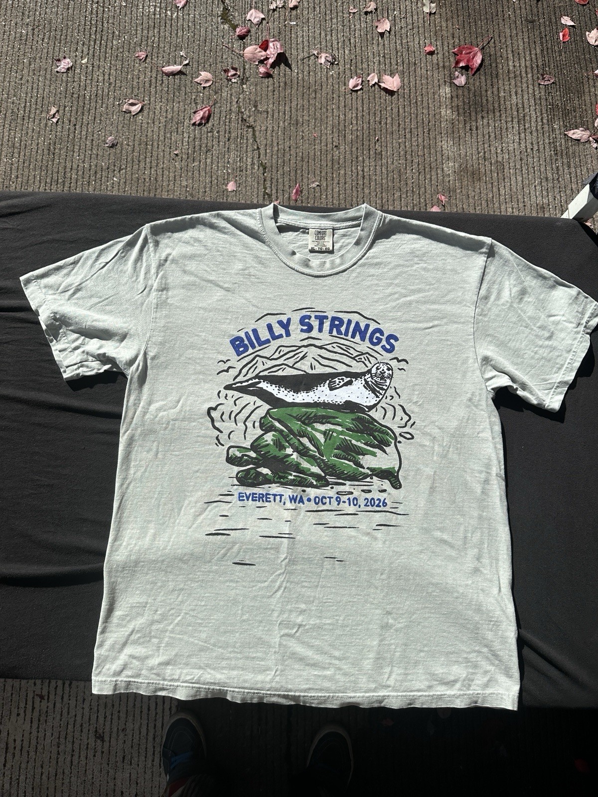 2026 Billy Strings Everett Washington Event Shirt XL 10/9-10