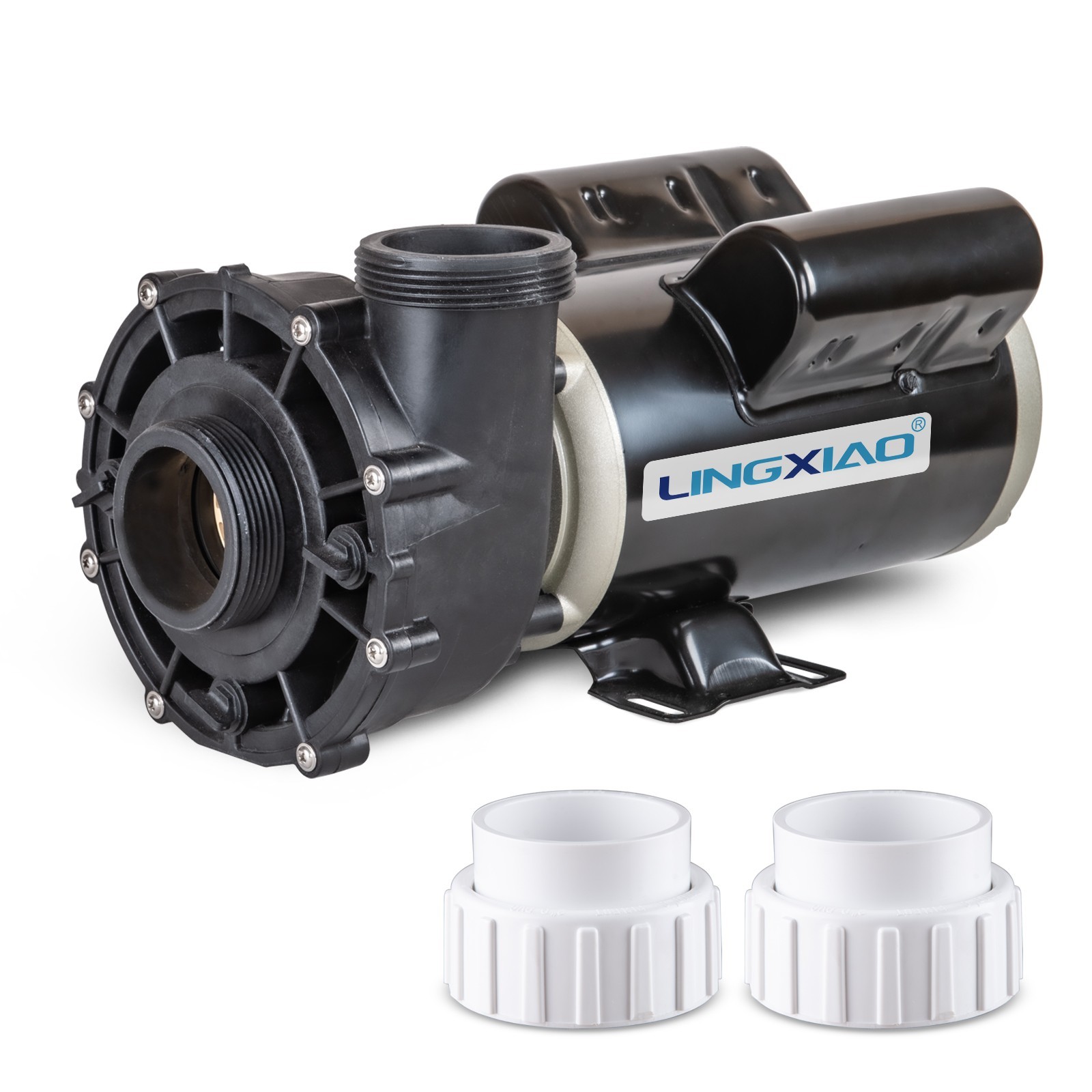 LINGXIAO SPA Pump, 2 Speed Hot Tub Pump 1.5HP, LX SPA Motor 115V, 2\ LINGXIAO SPA Pump, 2 Speed Hot Tub Pump 1.5HP, LX SPA Motor 115V, 2\