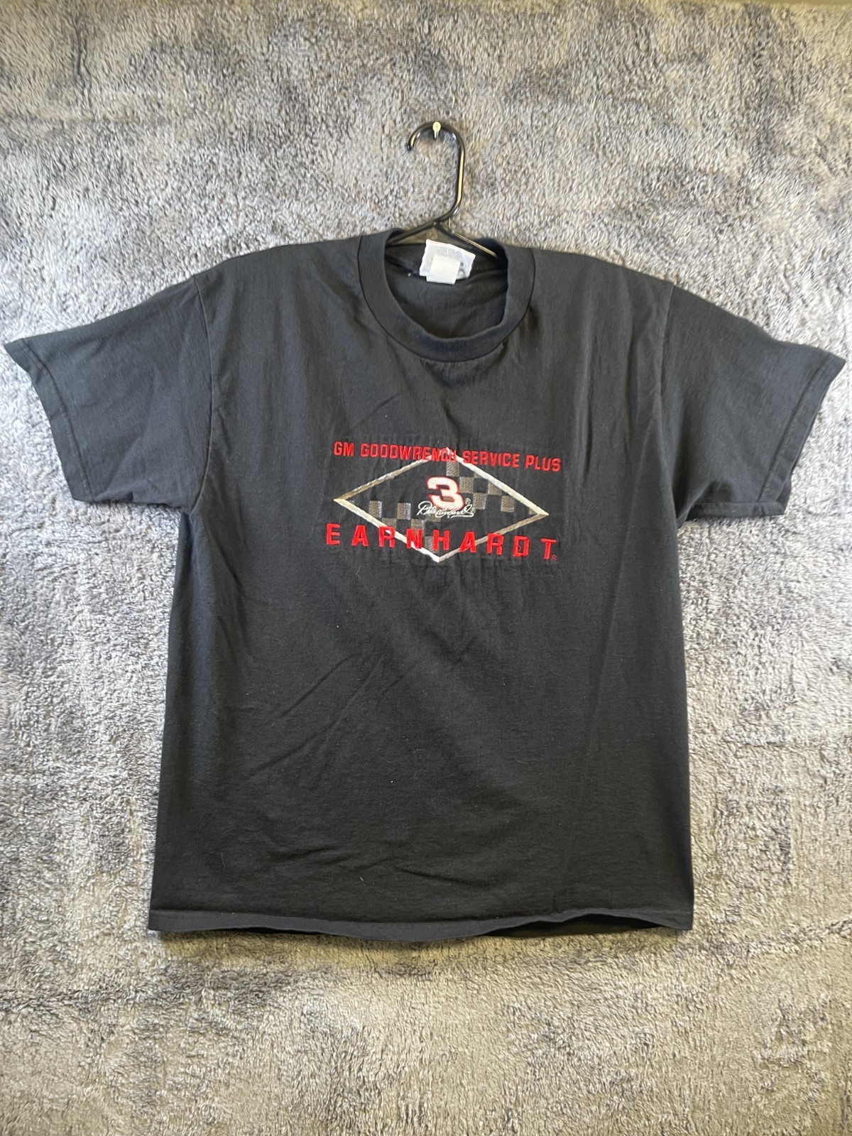 Vintage Chase Authentics T-Shirt Men\'s Large Black Dale Earnhardt GM Goodwrench