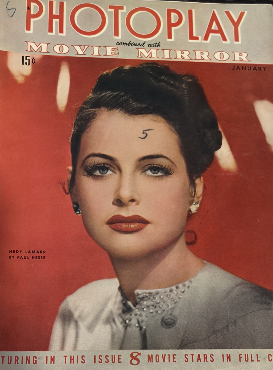 HEDY LAMARR PHOTOPLAY MAGAZINE 1943 WWII VERONICA LAKE HEDY LAMARR PHOTOPLAY MAGAZINE 1943 WWII VERONICA LAKE