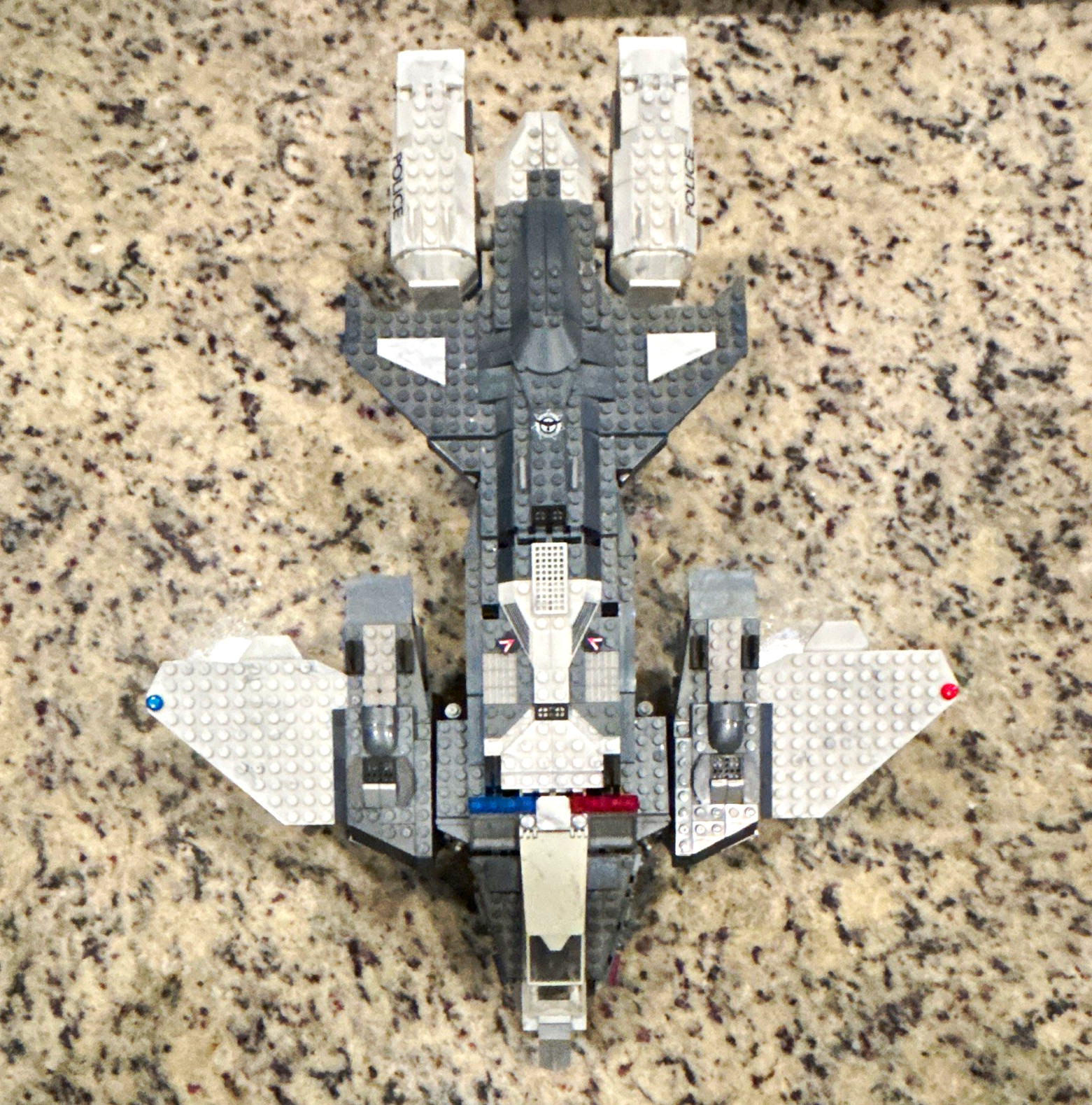 Halo Mega Bloks Police Pelican almost complete (no instructions included) Halo Mega Bloks Police Pelican almost complete (no instructions included)