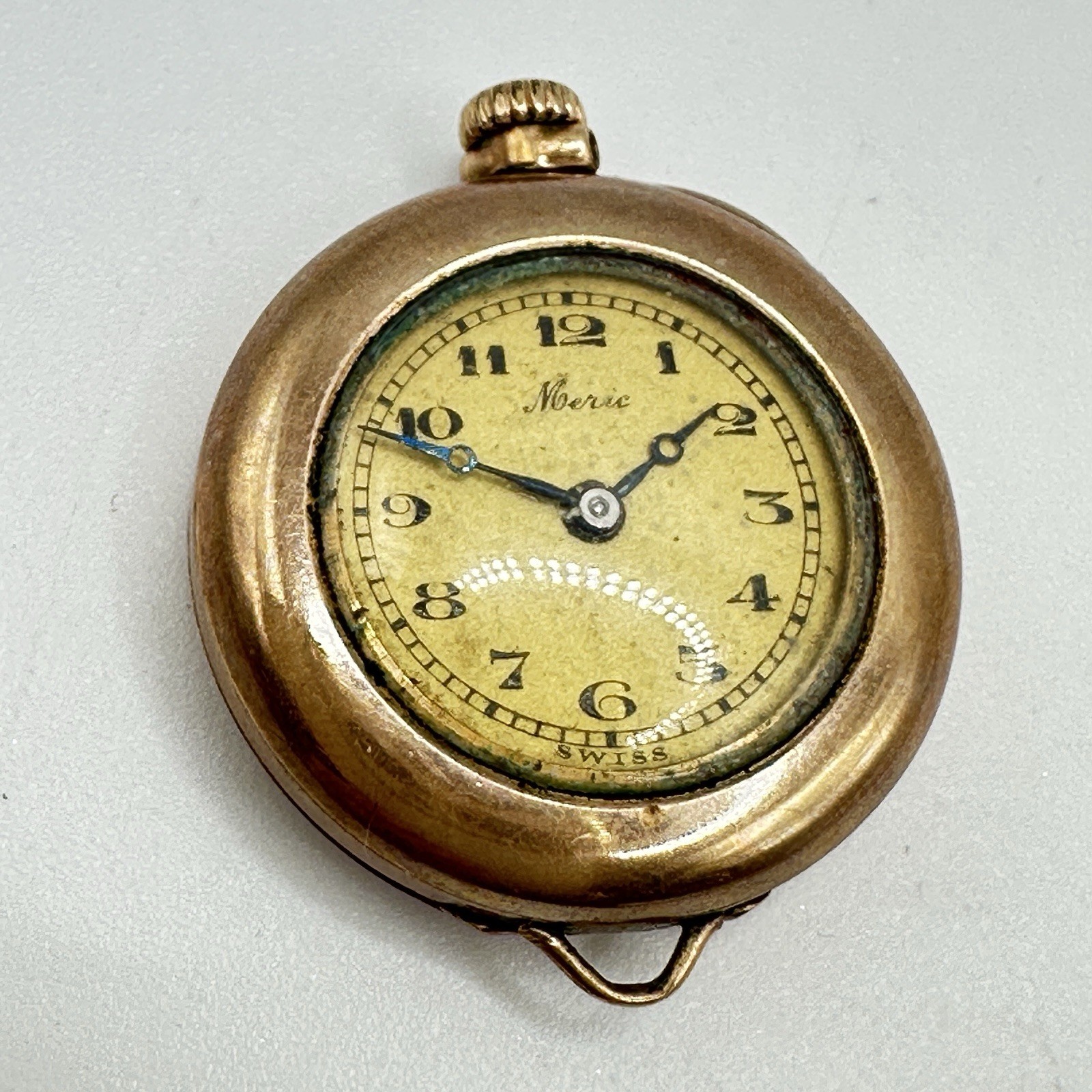 Antique Pendant Watch Fahys Montauk 20 Year Gold Filled Ladies Swiss Repair