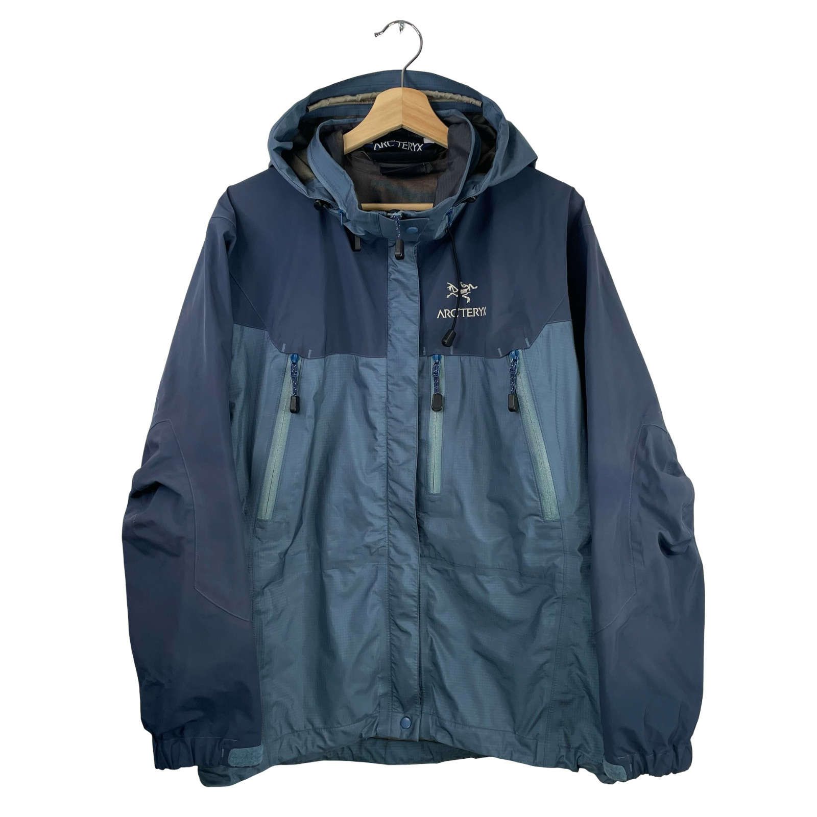1998 Arc’teryx Theta LT Gore-Tex Jacket Stone Blue Canada Vintage Woman\'s Large