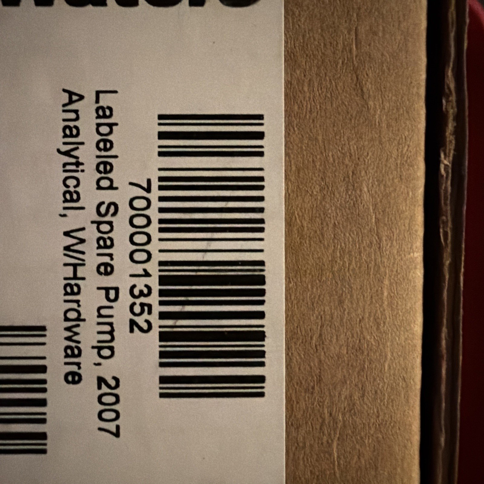 Waters HPLC Vacuum Degassing Pump 700001352 — *New Sealed* Waters HPLC Vacuum Degassing Pump 700001352 — *New Sealed*