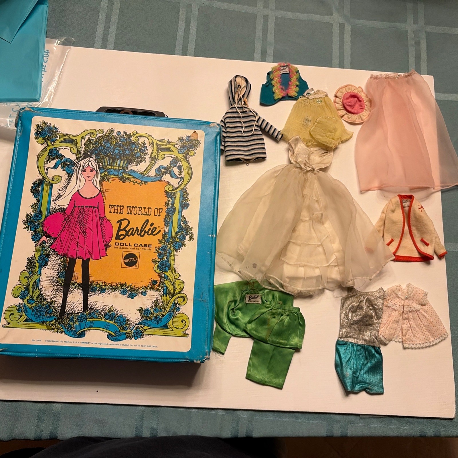 Vintage 1960s Barbie Clothing and Case Lot TLC Vintage 1960s Barbie Clothing and Case Lot TLC