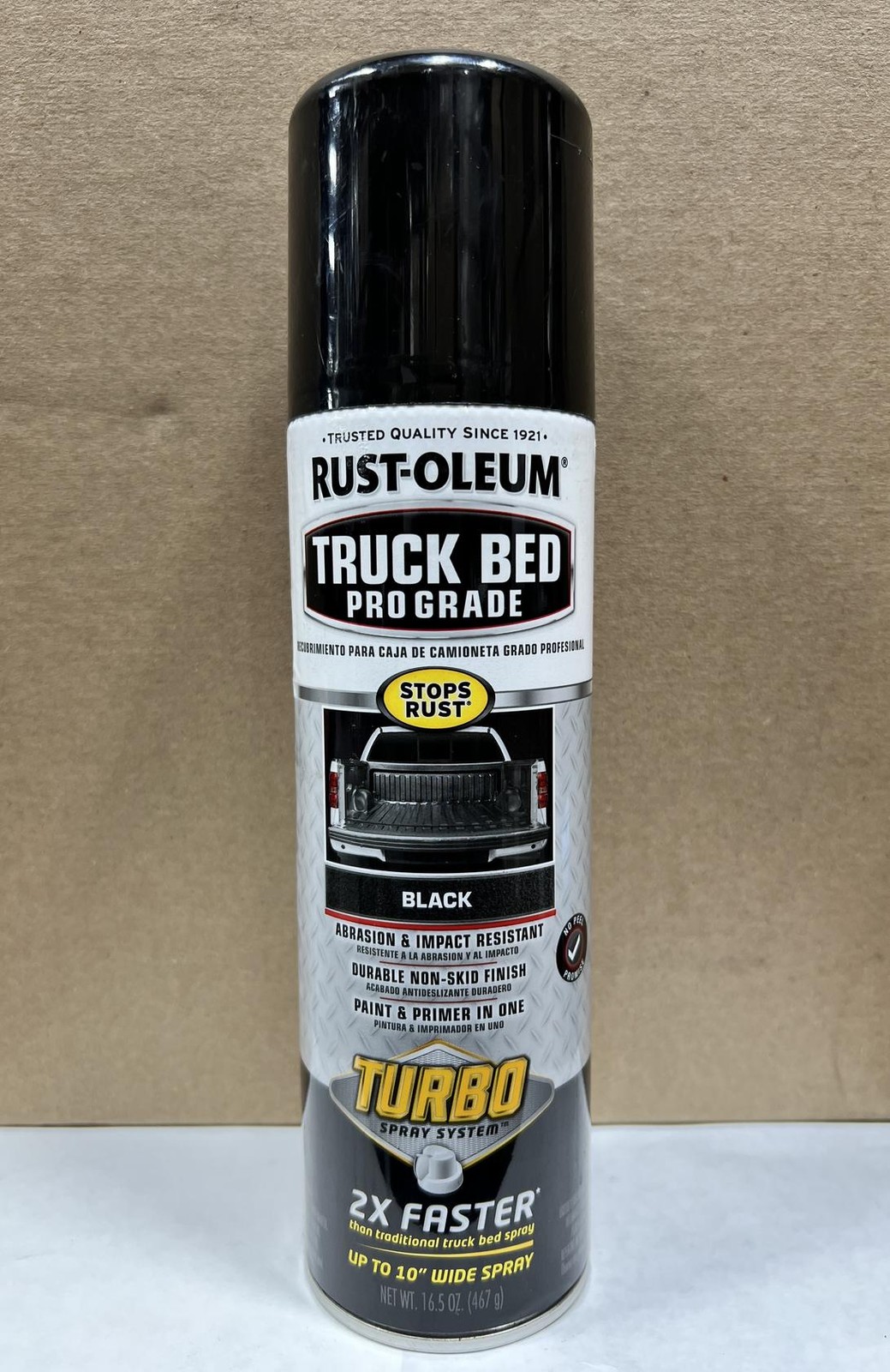 Rust-Oleum PRO GRADE Black 16.5oz Truck Bed TURBO Spray (pack of 2) Rust-Oleum PRO GRADE Black 16.5oz Truck Bed TURBO Spray (pack of 2)