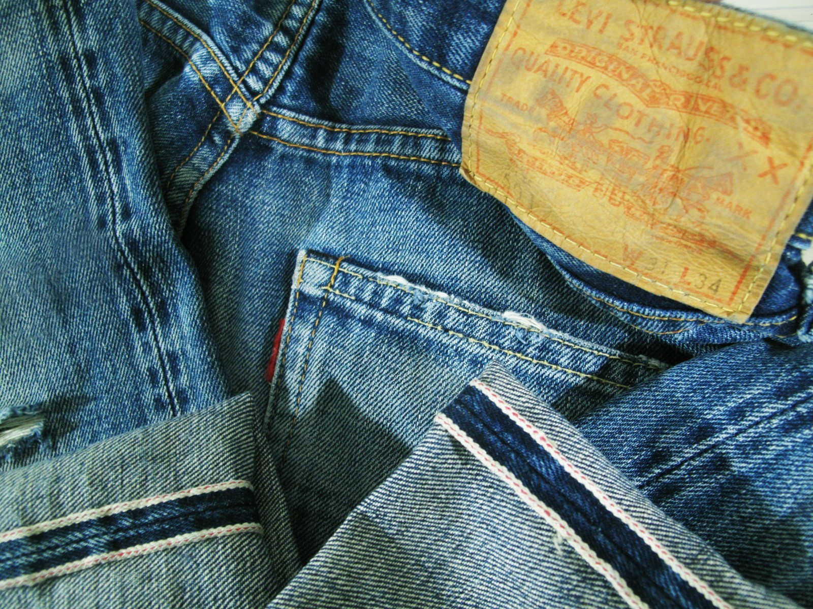 HOT VTG 1966 REPRO Men\'s LEVI\'S @ 501 BIG E SELVEDGE JP Jeans 31 x28 (Fit 28x28)