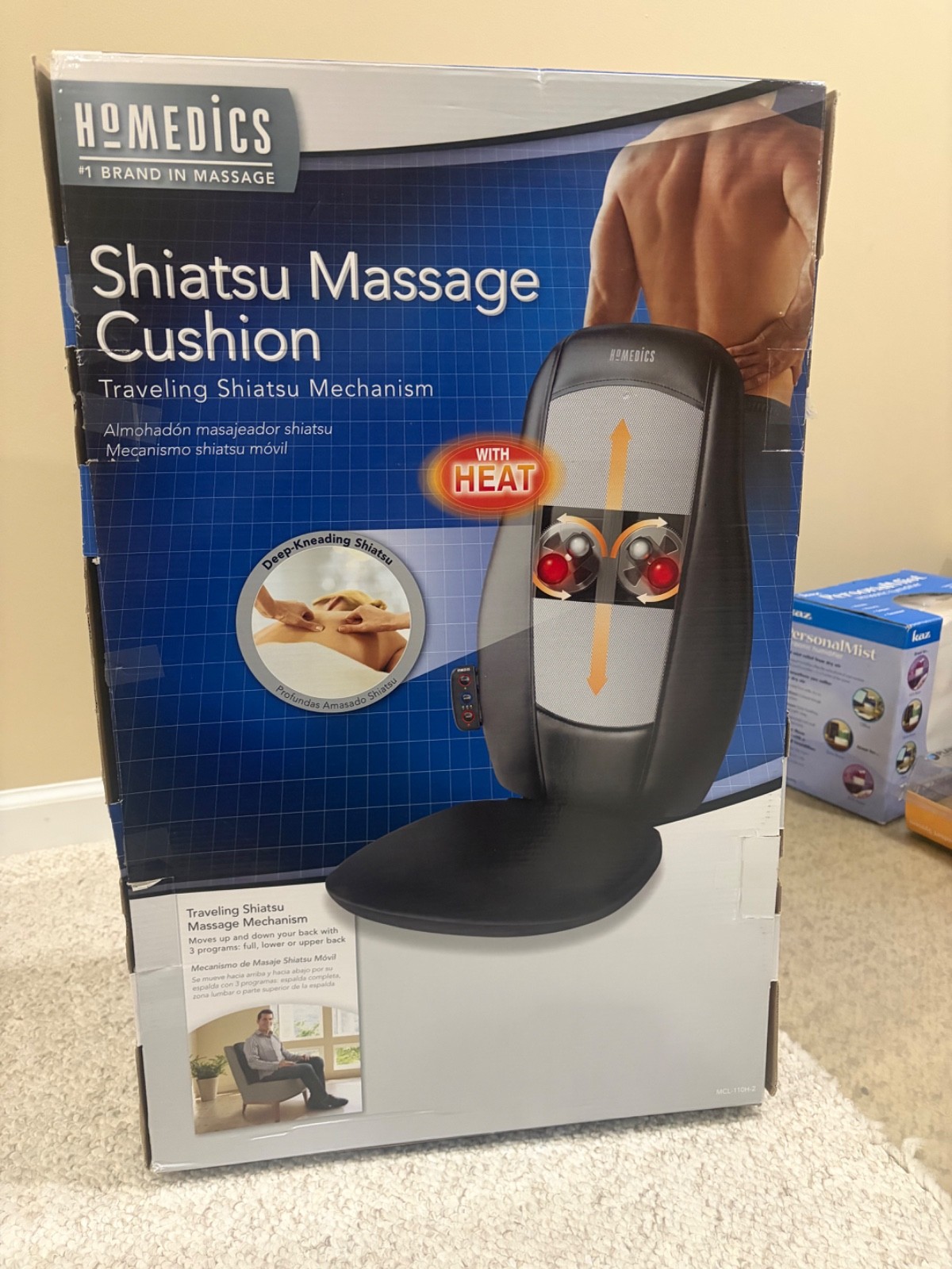 Homedics Shiatsu Massage Cushion Homedics Shiatsu Massage Cushion