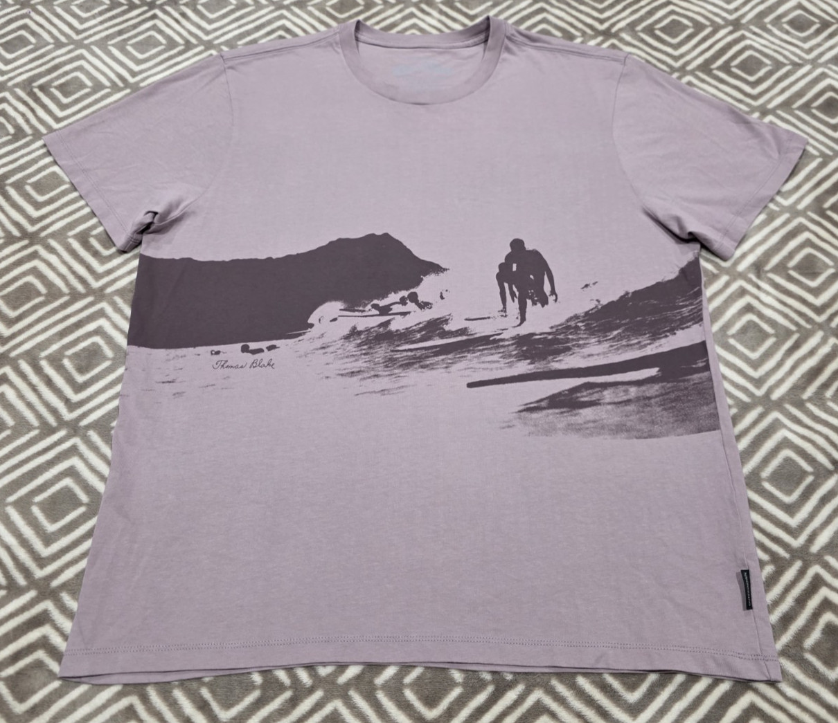 Outerknown Tom Blake T Shirt Mens size Large Surfing Graphic Tee Short Sleeve Outerknown Tom Blake T Shirt Mens size Large Surfing Graphic Tee Short Sleeve
