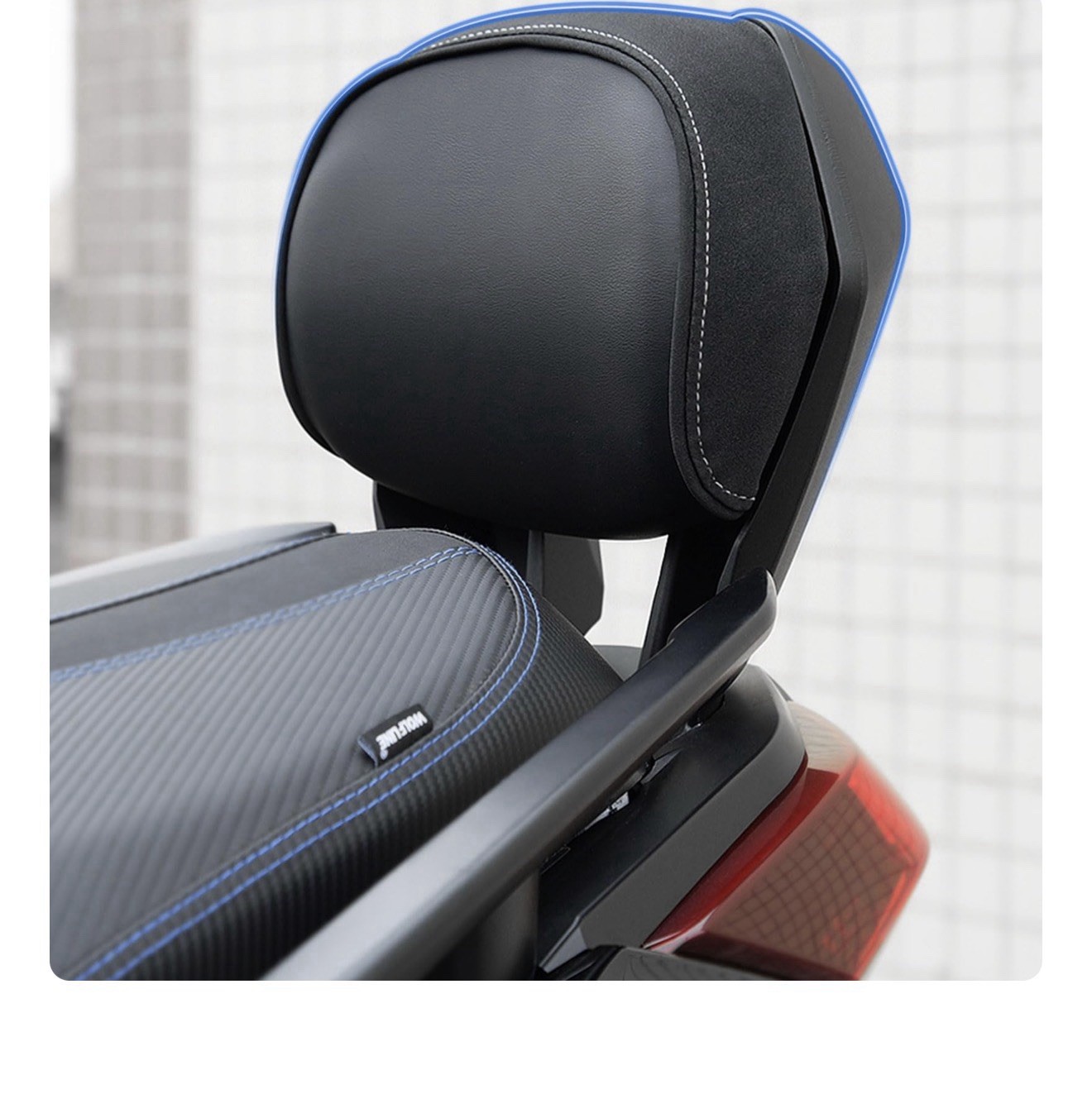 WOOGA Motorcycle Sissy Bar for Ya&ma&ha X-MAX 300 X-MAX300 XMAX 300 23-24 Rf259