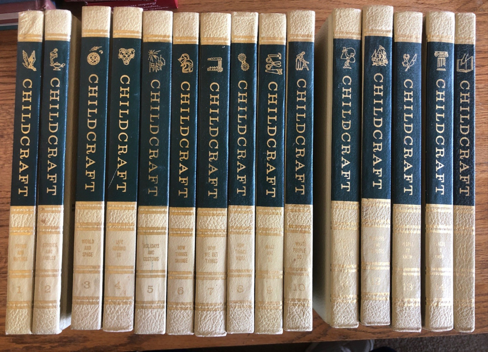 Vintage 1967 Childcraft The How and Why Library Complete Set Volumes 1 - 15 HC Vintage 1967 Childcraft The How and Why Library Complete Set Volumes 1 - 15 HC