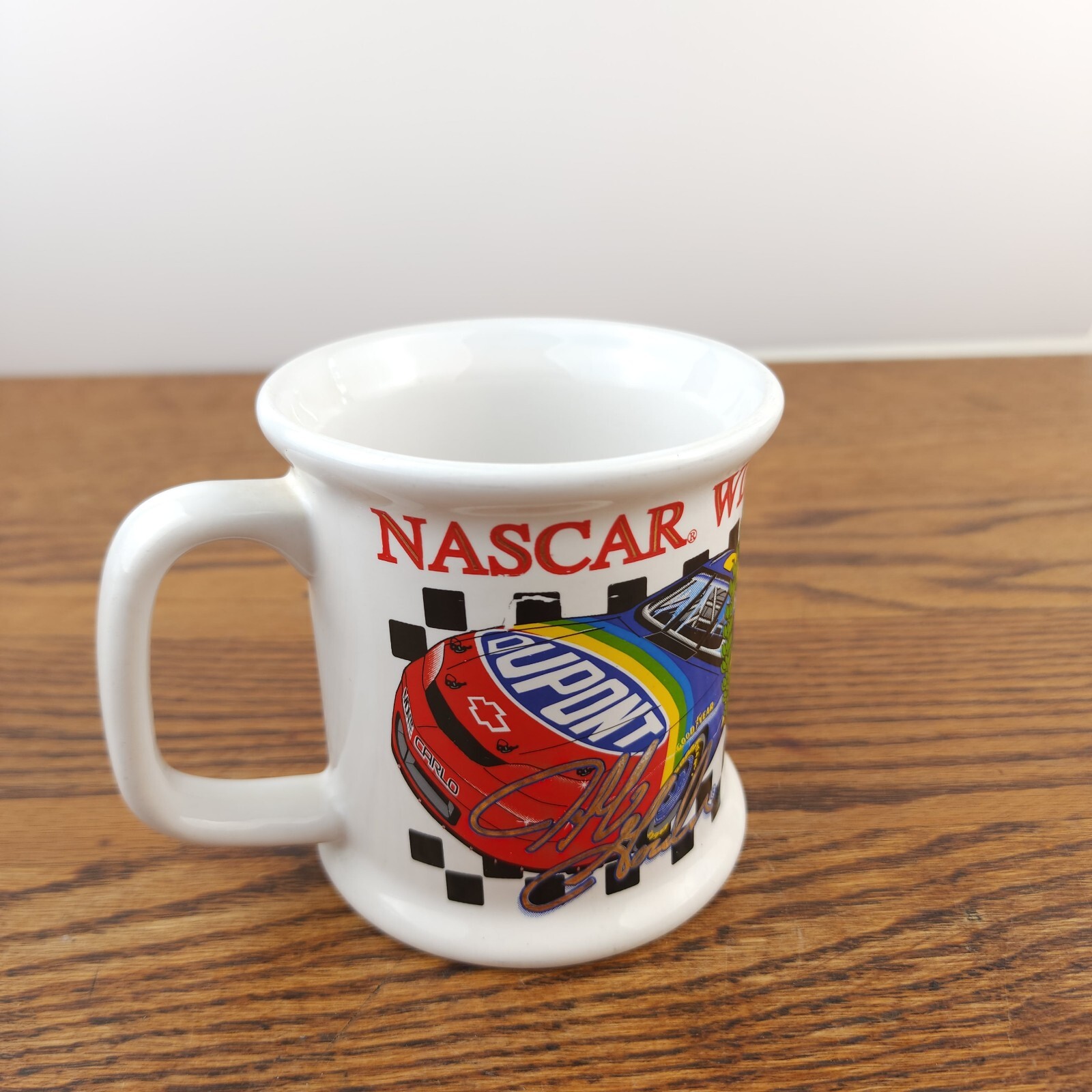 Vintage Jeff Gordon #24 Mug 1995 Champion Dupont Ceramic Coffee Cup NASCAR Vintage Jeff Gordon #24 Mug 1995 Champion Dupont Ceramic Coffee Cup NASCAR