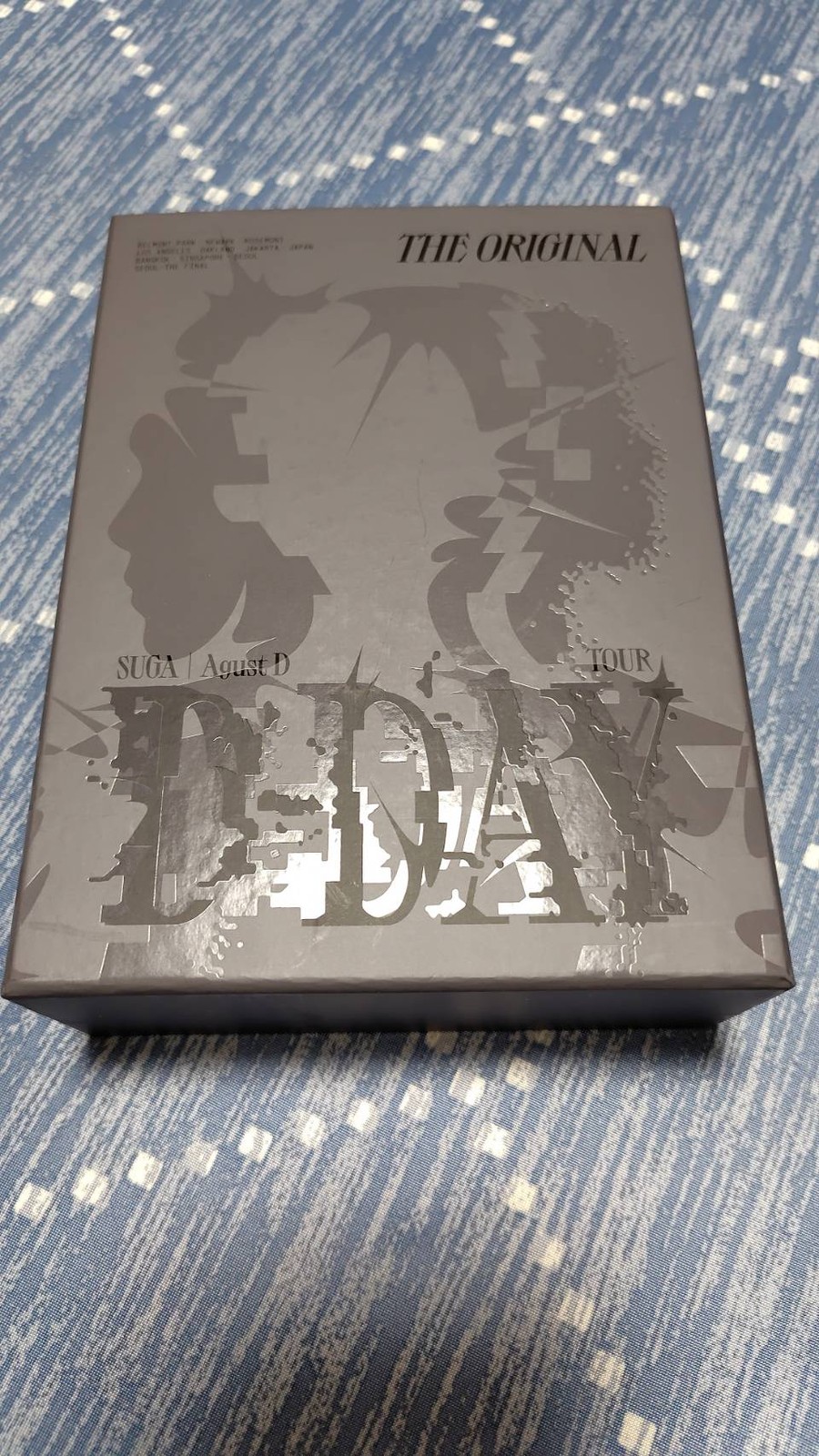 Code already used SUGA Agust D Tour D-DAY The Original BTS ARMY Official Goods