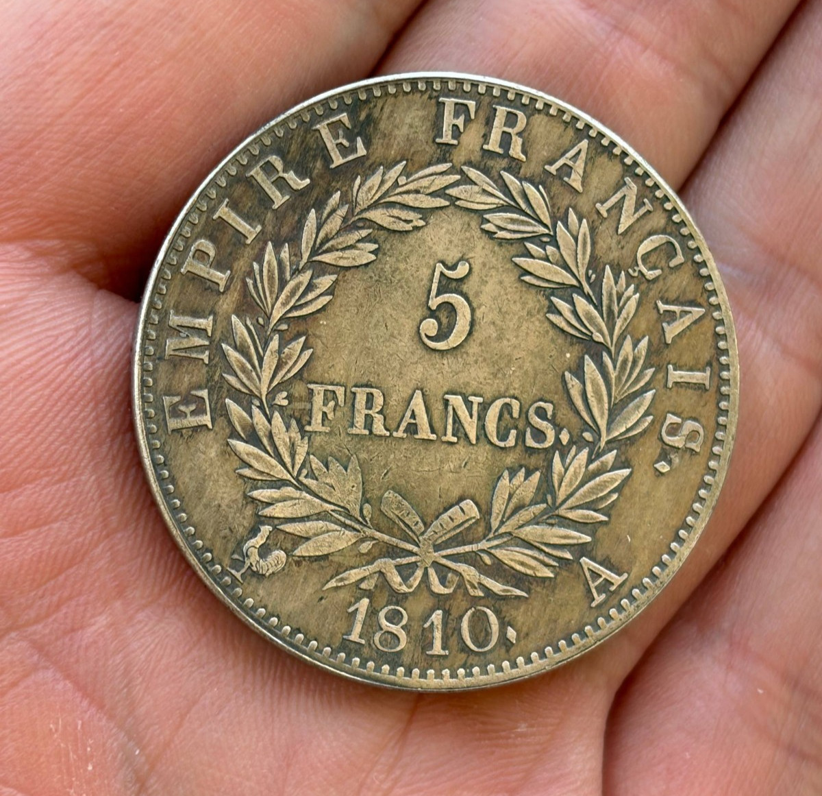 1810 France 5 Francs Napoleon 1810 France 5 Francs Napoleon