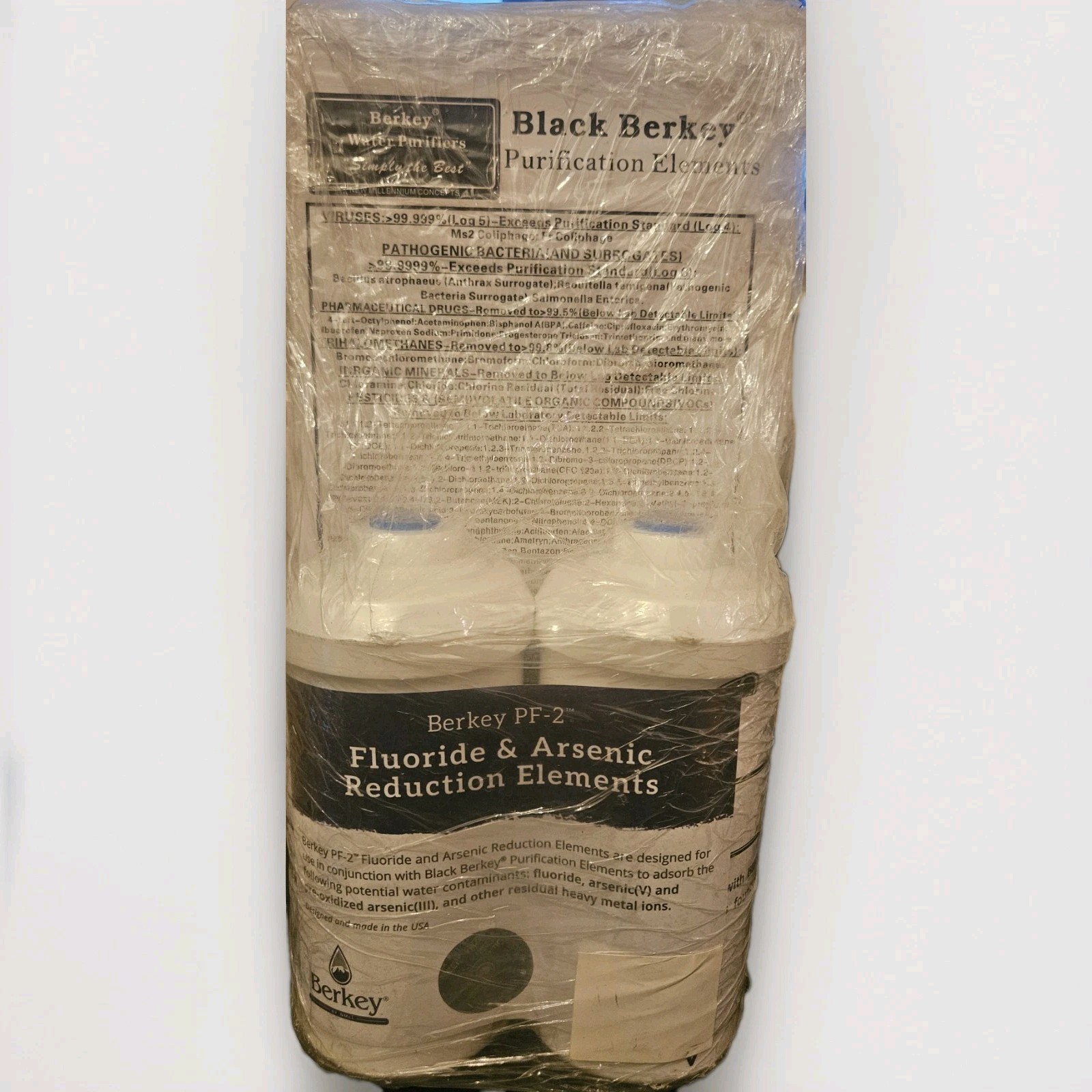 Berkey Authentic Black Berkey Purification Elements - Berkey Water Purifier Repl Berkey Authentic Black Berkey Purification Elements - Berkey Water Purifier Repl