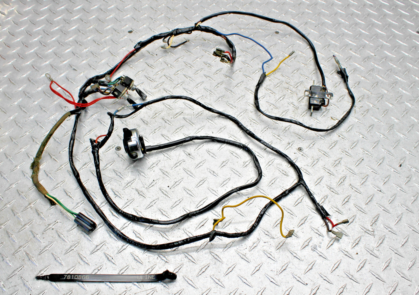 1966 TRIUMPH BONNEVILLE TR6 - OEM MAIN ENGINE WIRING HARNESS WIRE LOOM