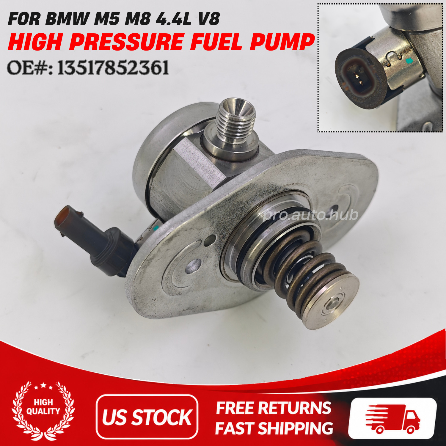 For 2018-2023 BMW M5 COMPETITION ENGINE MOTOR HIGHT PRESSURE GAS FUEL PUMP NEW