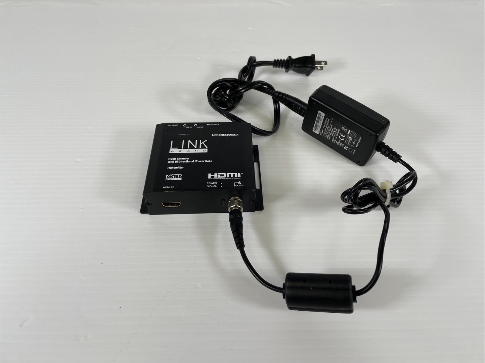 LINK BRAND HDEXT1IR232 HDBaseT HDMI Extend IR Over w/ Power Cable
