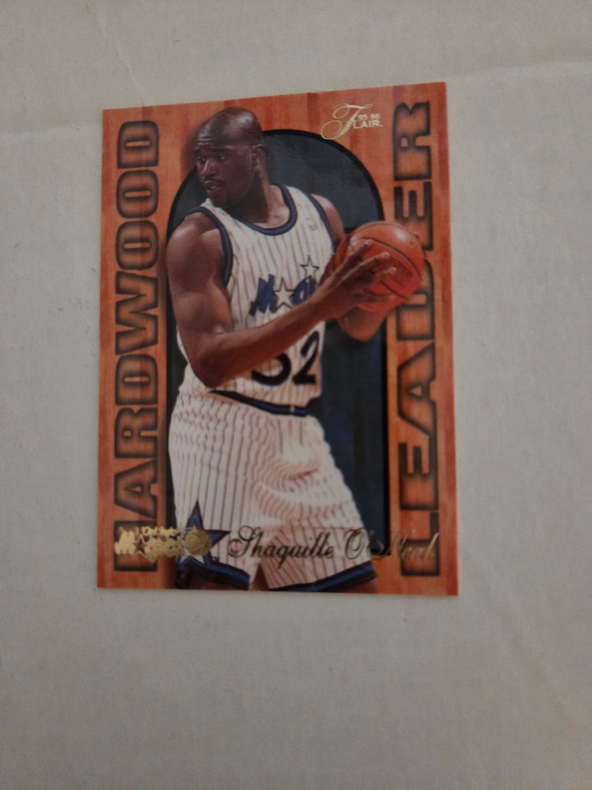 Shaquille Shaq O\'Neal 1995-96 Flair Hardwood Leader #19