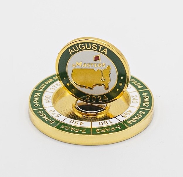 2024 Masters Tournament Coin and Magnetic Ball Marker Augusta National Mondomark 2024 Masters Tournament Coin and Magnetic Ball Marker Augusta National Mondomark
