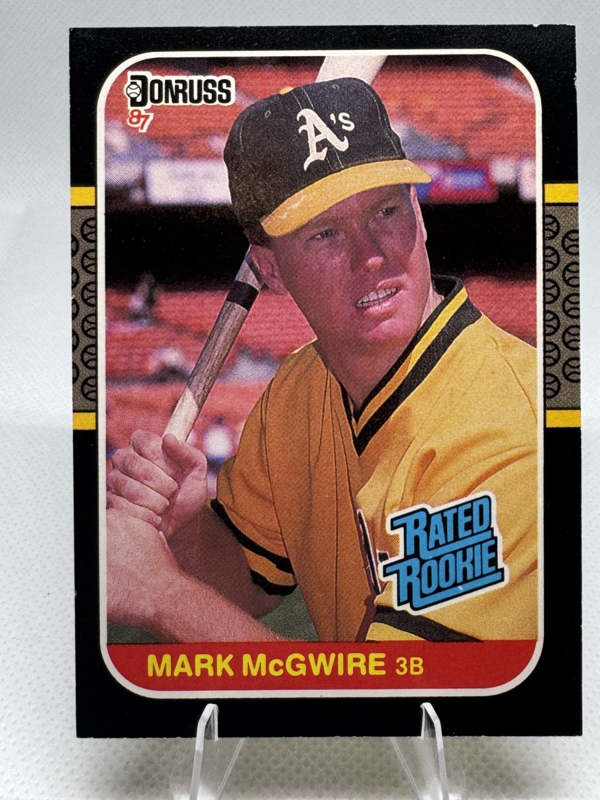 1987 Donruss - Rated Rookie Mark McGwire #46