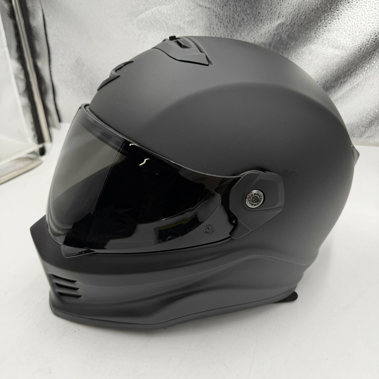 ScorpionEXO Covert FX Motorcycle Helmet Street Fighter Bluetooth Matte Black, XL ScorpionEXO Covert FX Motorcycle Helmet Street Fighter Bluetooth Matte Black, XL