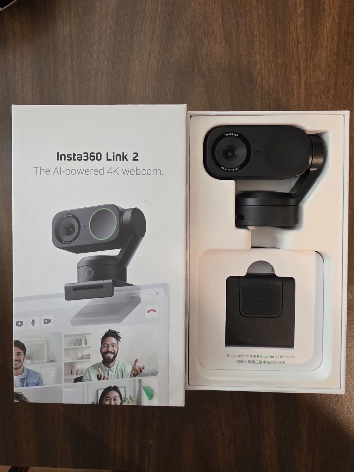 Insta360 Link 2 AI-Powered 4K Insta360 Link 2 AI-Powered 4K