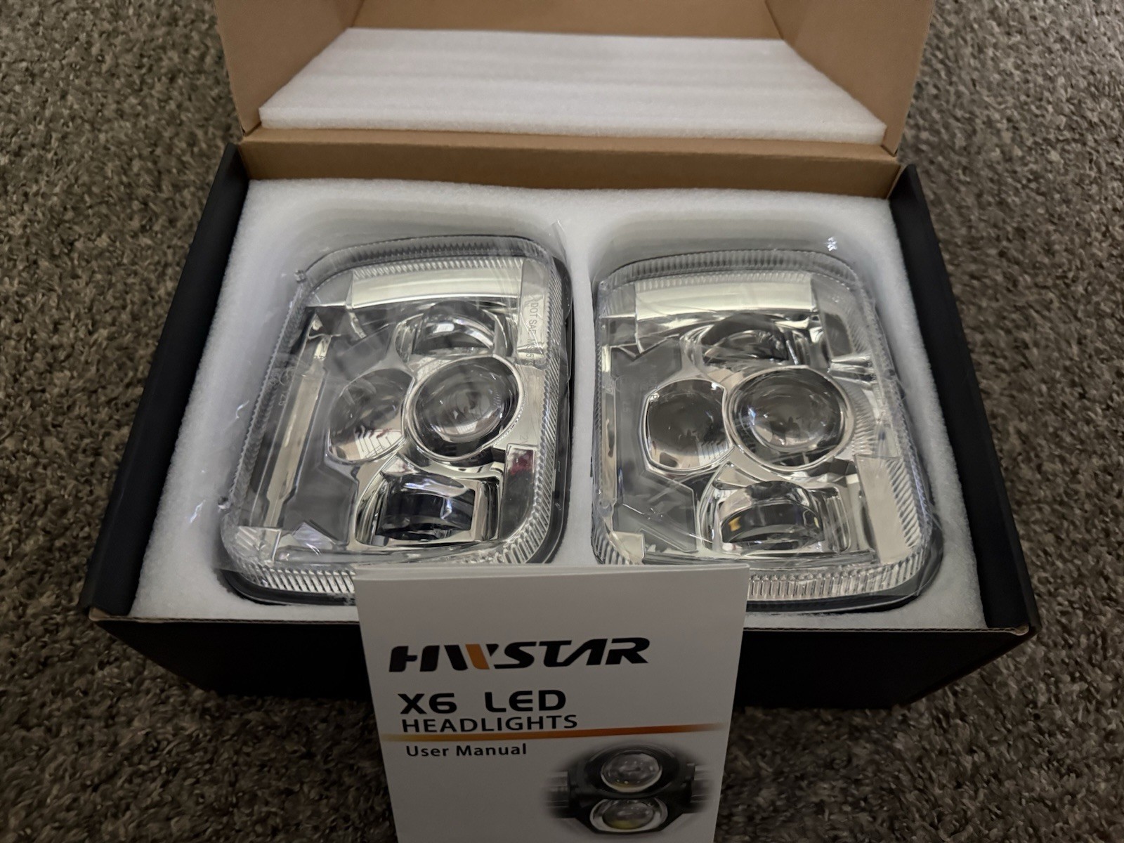 Pair 7x6 5x7'' Led headlights Hi/Lo Halo FIT GMC TopKick C6500 C5500 C4500 Truck Pair 7x6 5x7'' Led headlights Hi/Lo Halo FIT GMC TopKick C6500 C5500 C4500 Truck