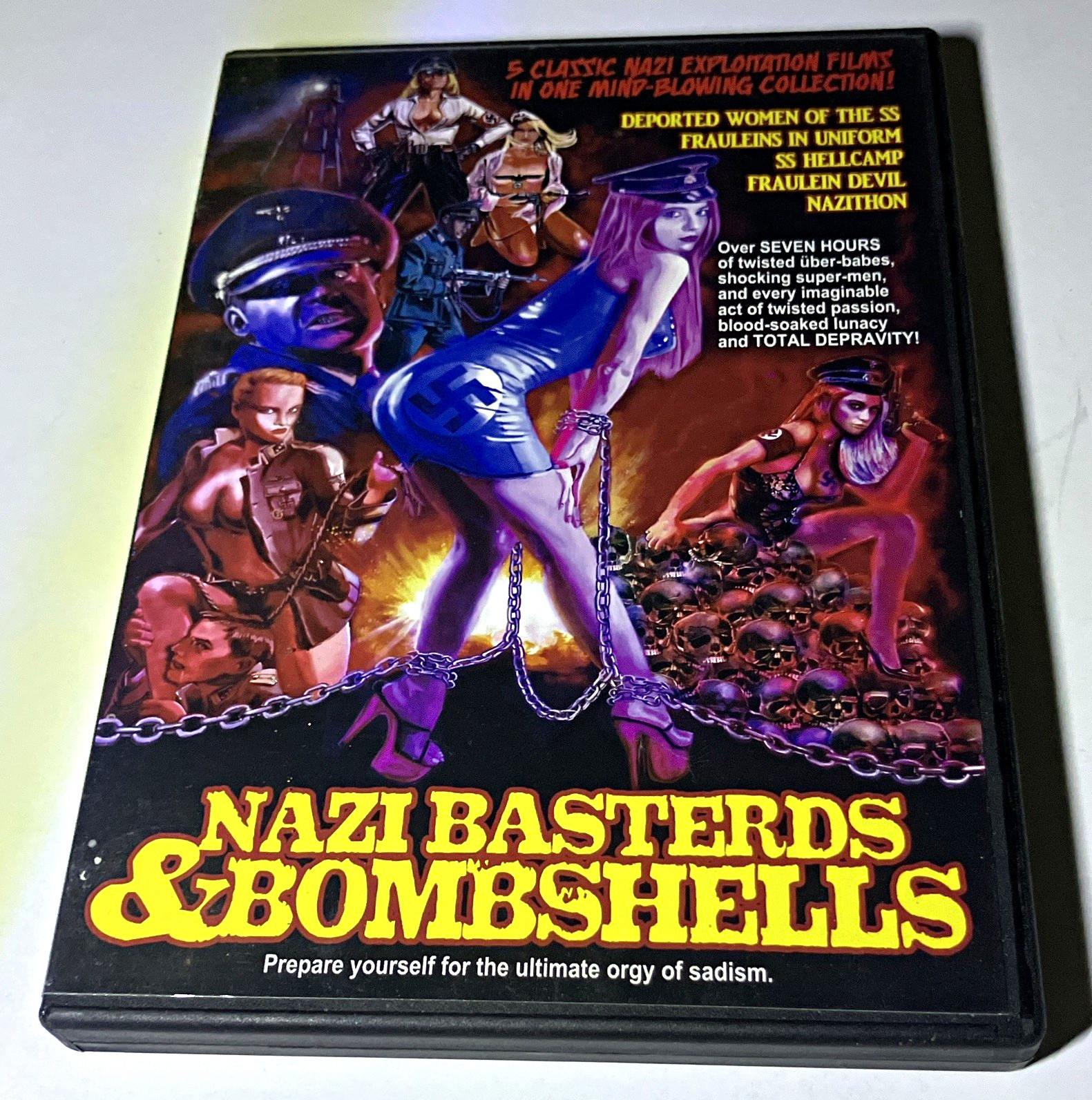 Full Moon Features Nazi Basterds & Bombshells DVD Box Set 2014 English Full Moon Features Nazi Basterds & Bombshells DVD Box Set 2014 English