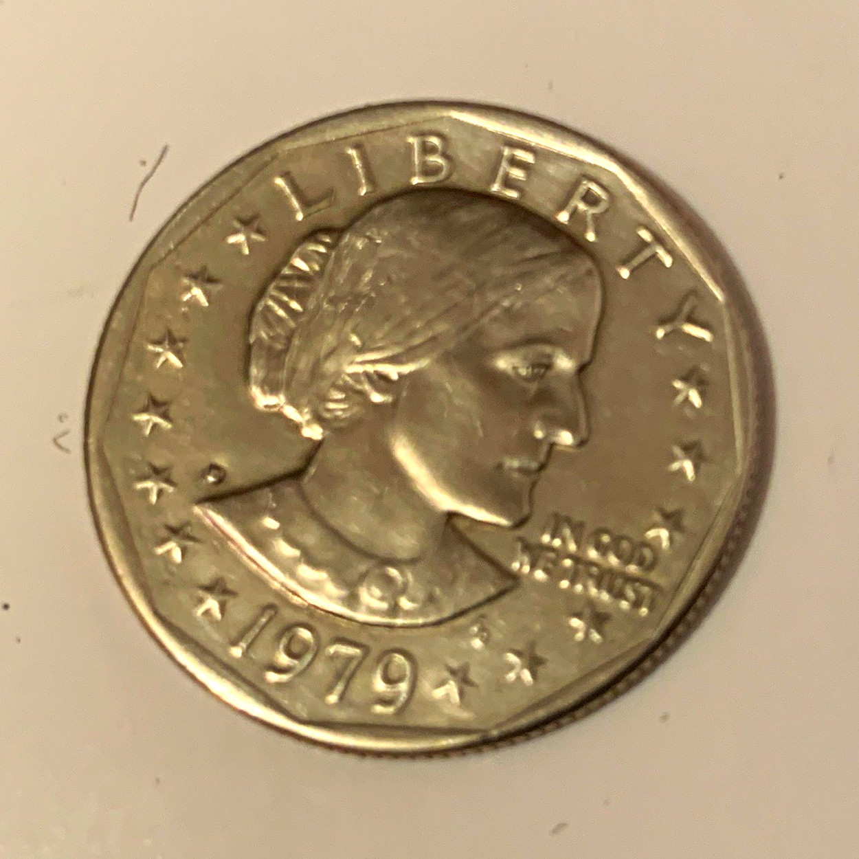 1979-P Susan B. Anthony $1 Dollar Coin Business Strike Philadelphia Mint 1979-P Susan B. Anthony $1 Dollar Coin Business Strike Philadelphia Mint