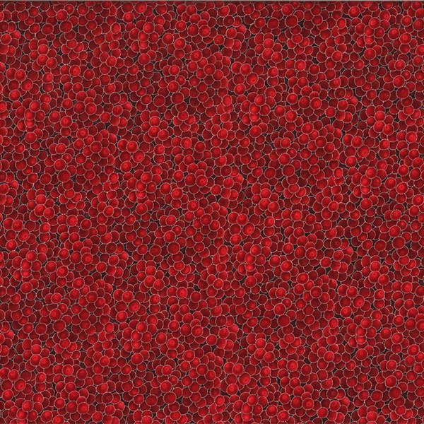 Cotton Holly Berries Red Berry Christmas Winter Fabric Print by the Yard D385.50 Cotton Holly Berries Red Berry Christmas Winter Fabric Print by the Yard D385.50