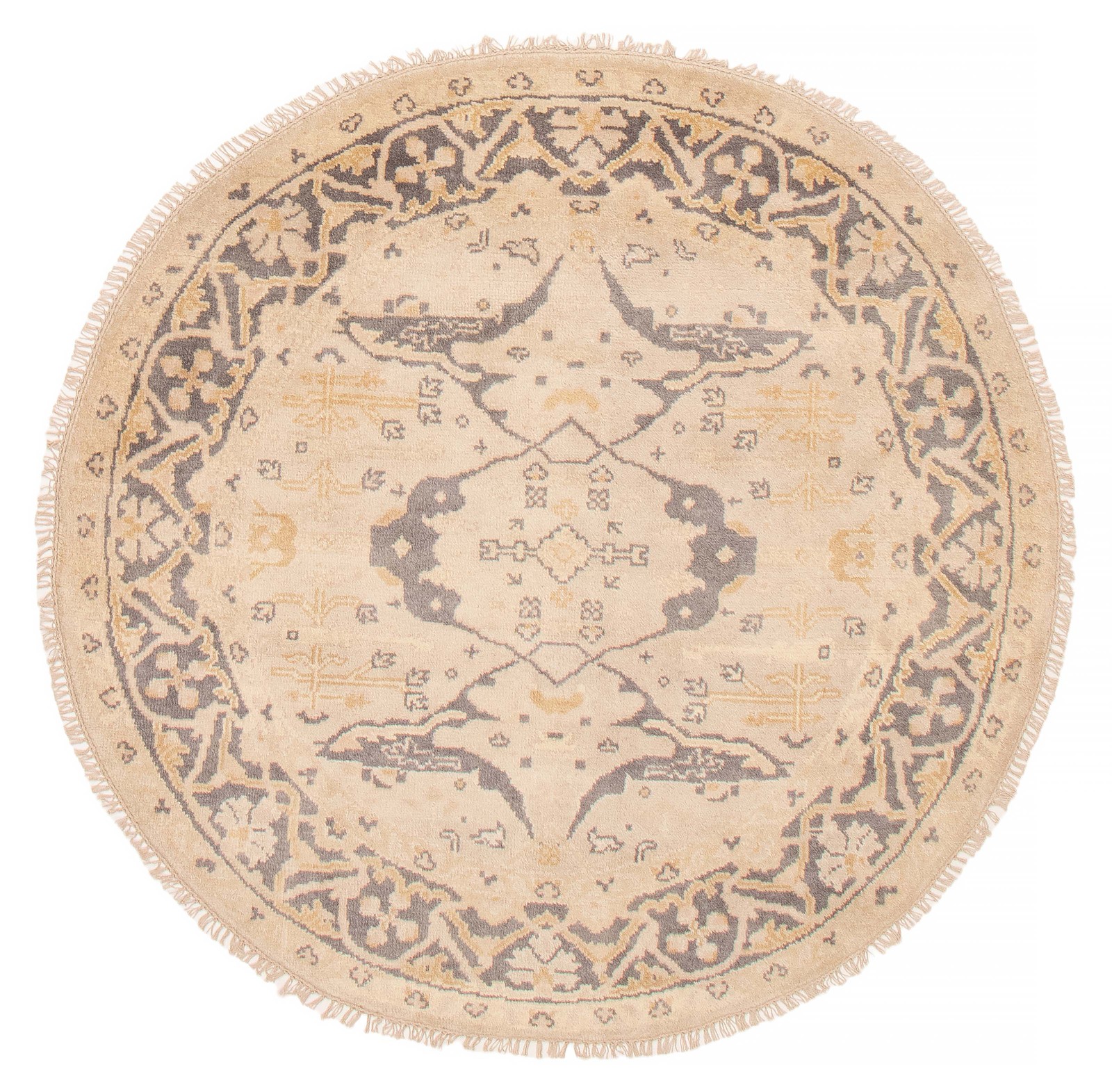 Traditional Vintage Hand-Knotted Area Rug 5'10