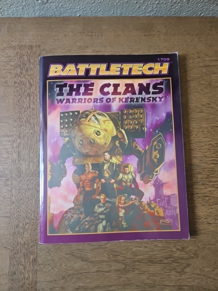 Battletech The Clans Warriors of Kerensky FASA 1709 MECHWARRIOR MECH Wargame Battletech The Clans Warriors of Kerensky FASA 1709 MECHWARRIOR MECH Wargame