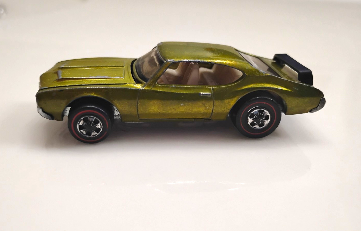 Vintage Hot Wheels Redlines 1971 Olds 442 Yellow Original owner listing