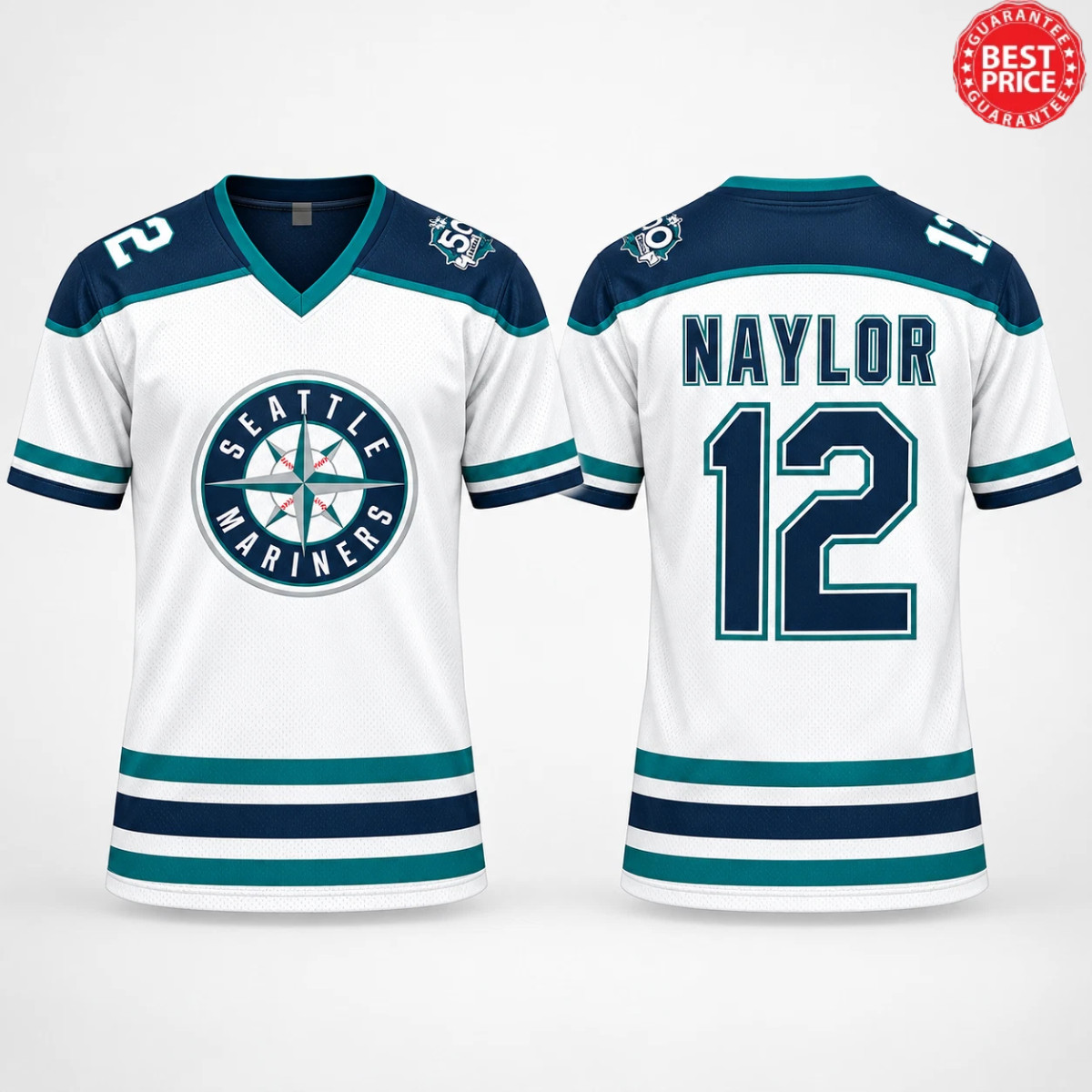 So HOT   2026 Seattle Mariners Naylor Hockey Night Jersey Fan Gift S-5XL