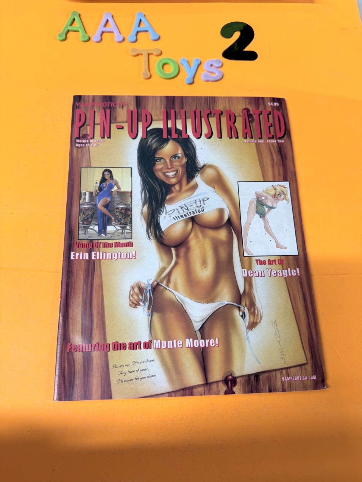 Pin-Up Illustrated Volume One - Issue Two VAMPEROTICA\'S