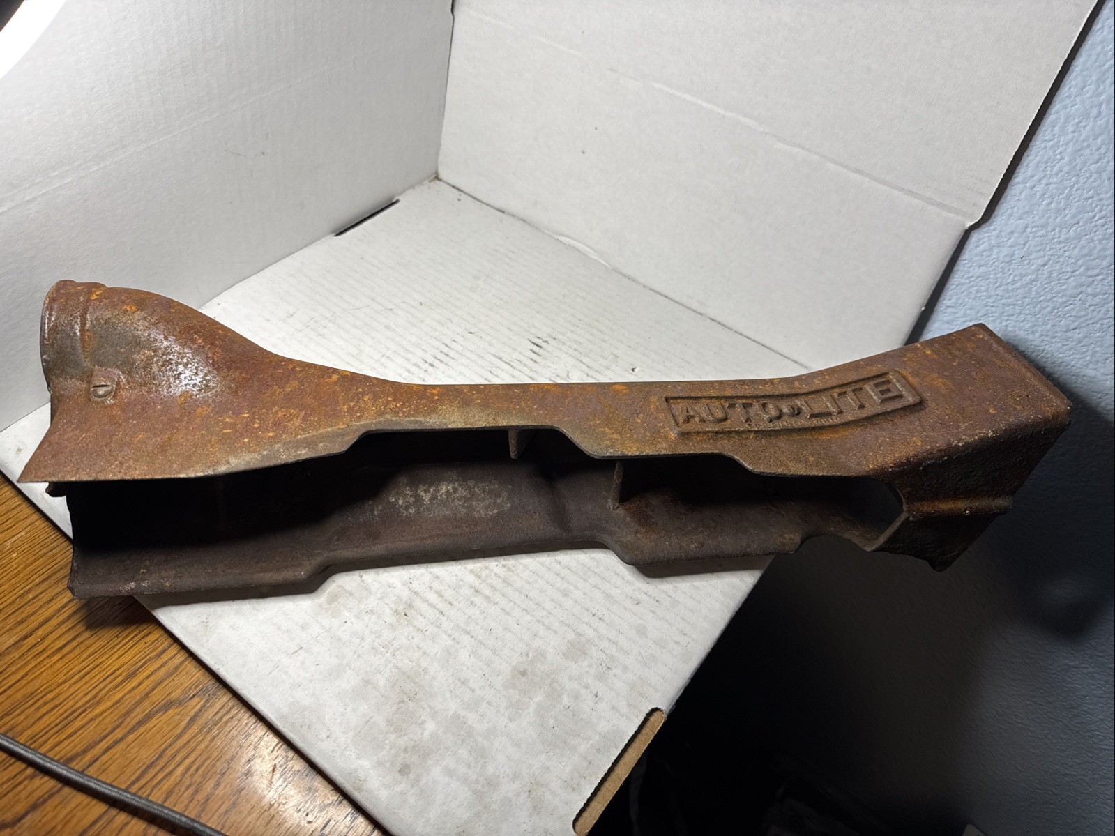 1928 1931 Model A Ford EXHAUST HEATER MANIFOLD Original Auto-Lite 1932 B 4 cyl