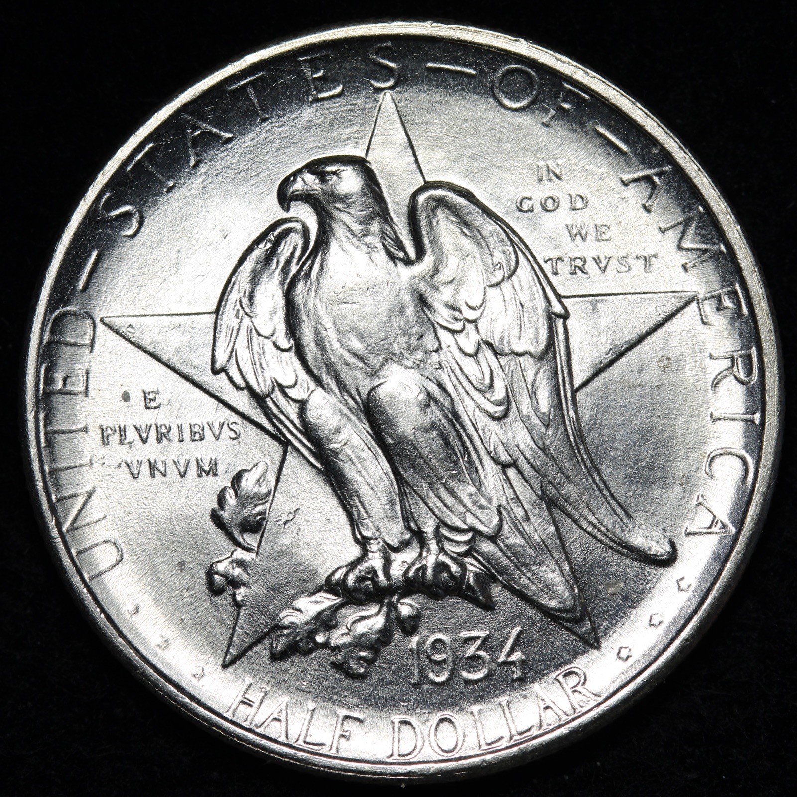 1934 Texas Silver Half Dollar GEM BU *UNCIRCULATED* MS E378 IWGNCB