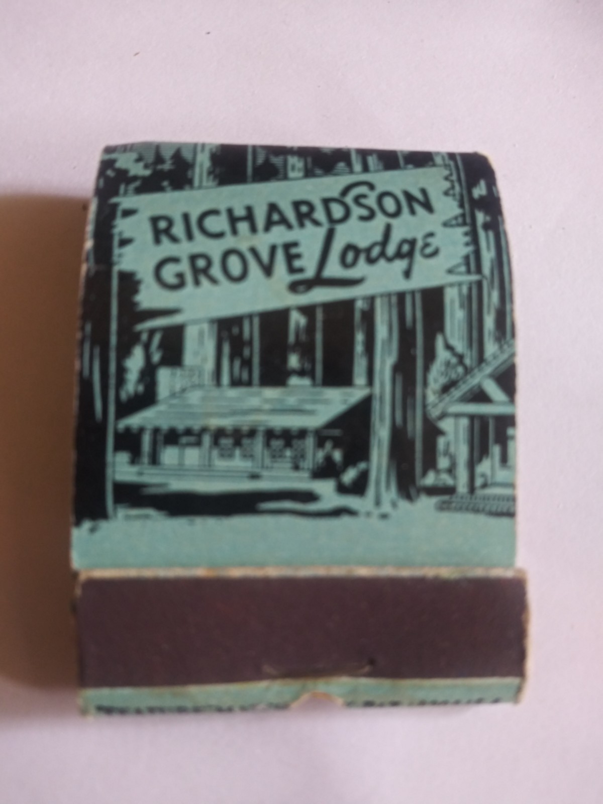 Vintage Feature Matches From Richardson Grove Lodge Richardson Grove State Park. Vintage Feature Matches From Richardson Grove Lodge Richardson Grove State Park.